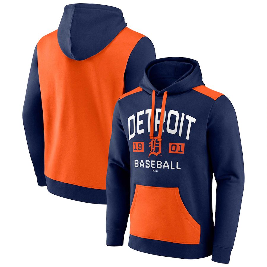 Men 2023 MLB Detroit Tigers blue Sweatshirt style 1->tampa bay rays->MLB Jersey